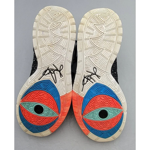 Nike Kyrie 6 Jet Black Sneaker Basketball 2019 Size 7 Men #BQ4630-001 - Picture 13 of 14